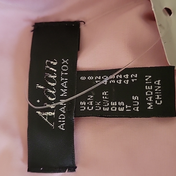 Aidan by Aidan Mattox  Long Evening Dress Gown 8 - Picture 5 of 5